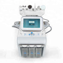 6 in 1 New H2O2 Hydrodermabrasion Aqua Peel Facial Machine With Black Head Vacuum